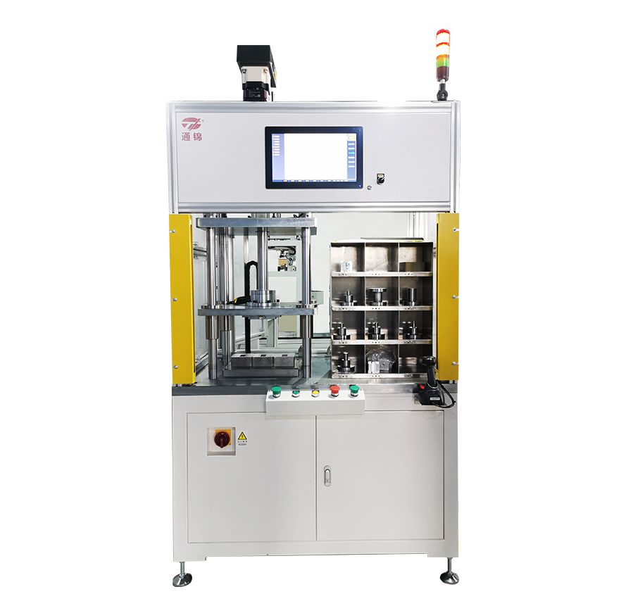 1噸電磁閥本體鋼珠壓入機(jī)